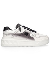 Valentino One Stud Degradè Leather Low Top Sneaker