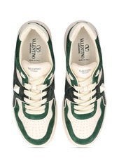 Valentino One Stud Suede Low Top Sneakers