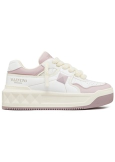 Valentino One Stud XL leather sneakers