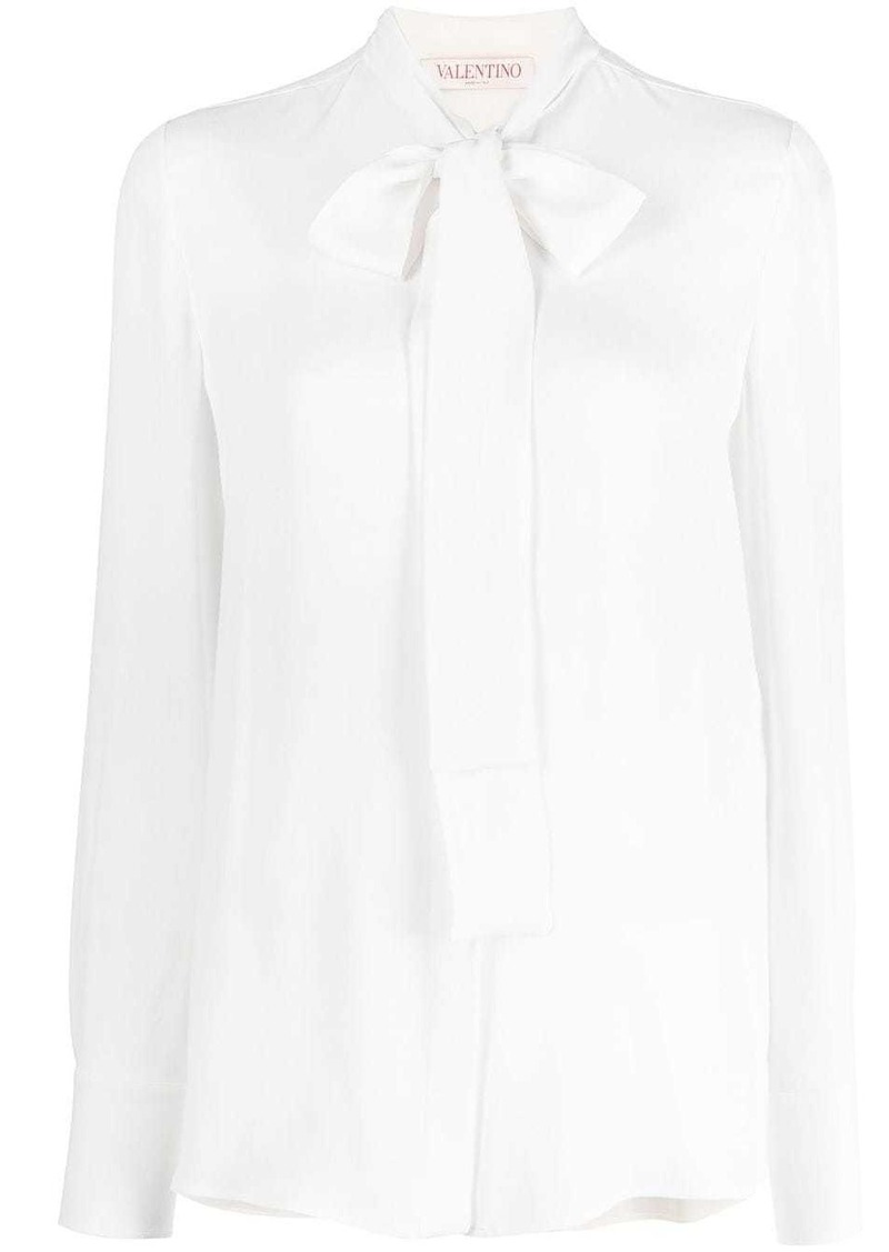 Valentino Georgette silk blouse