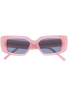 Valentino rectangular-frame sunglasses