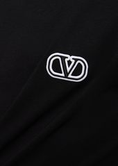 Valentino Regular Fit Cotton T-shirt With Logo