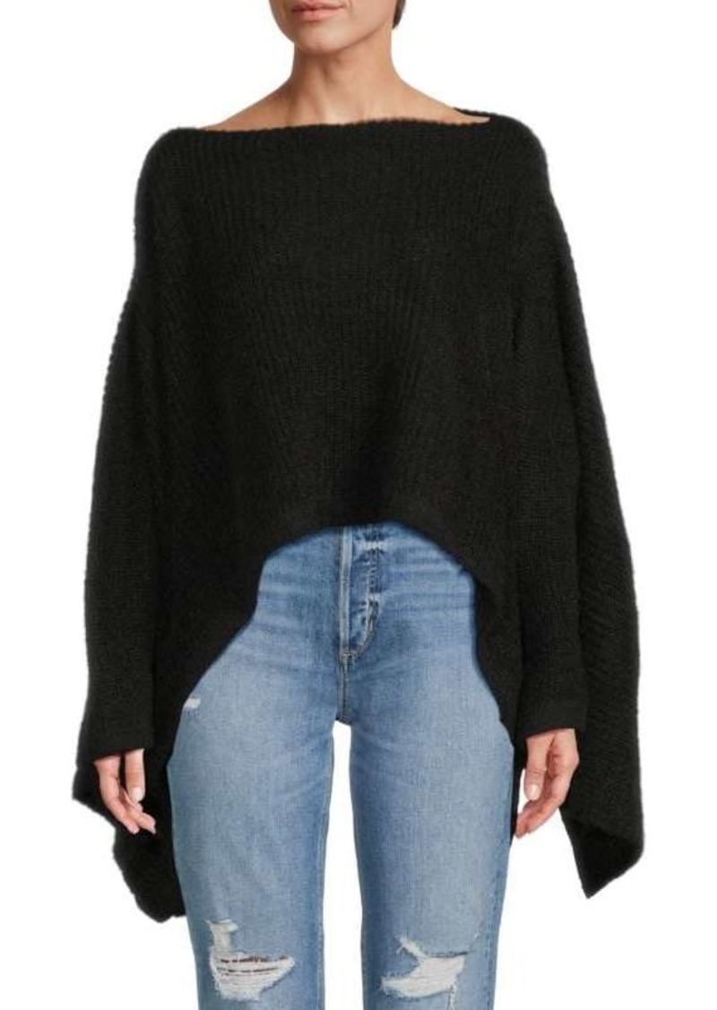 Valentino Ribbed Poncho