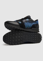 Valentino Rock Runner Leather Sneakers