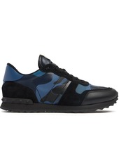Valentino Rock Runner Leather Sneakers