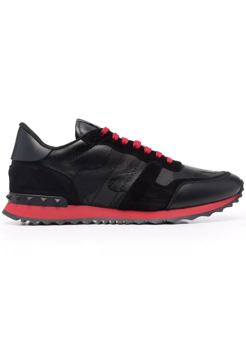 Valentino Rockrunner camouflage-print sneakers