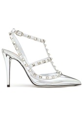 Valentino Rockstud 100mm ankle-strap pumps