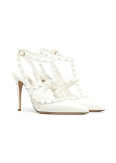 Valentino Rockstud 100mm ankle-strap pumps