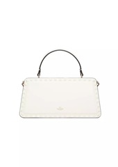 Valentino Rockstud Calfskin Top Handle Handbag