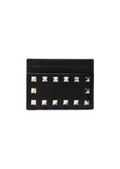 Valentino Rockstud gold-tone detail cardholder