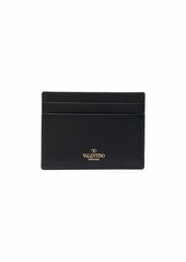 Valentino Rockstud gold-tone detail cardholder