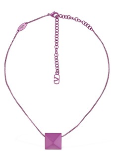 Valentino Rockstud Charm Necklace