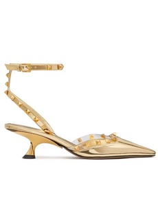 Valentino Rockstud Couture 50mm mirrored pumps