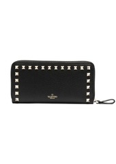 Valentino Rockstud-embellishment zip-fastening wallet