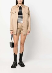 Valentino Rockstud high-low jacket