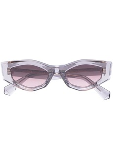 Valentino Rockstud irregular-frame sunglasses