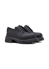 Valentino M-Way Rockstud leather Derby shoes