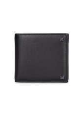 Valentino Rockstud Leather Billfold Wallet
