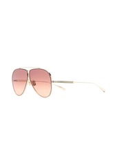 Valentino Rockstud pilot-frame sunglasses