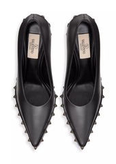 Valentino Rockstud Pumps In Calfskin With Tone-On-Tone Studs