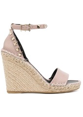 Valentino Double Rockstud 95mm wedge sandals