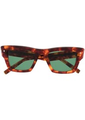 Valentino Rockstud square-frame sunglasses