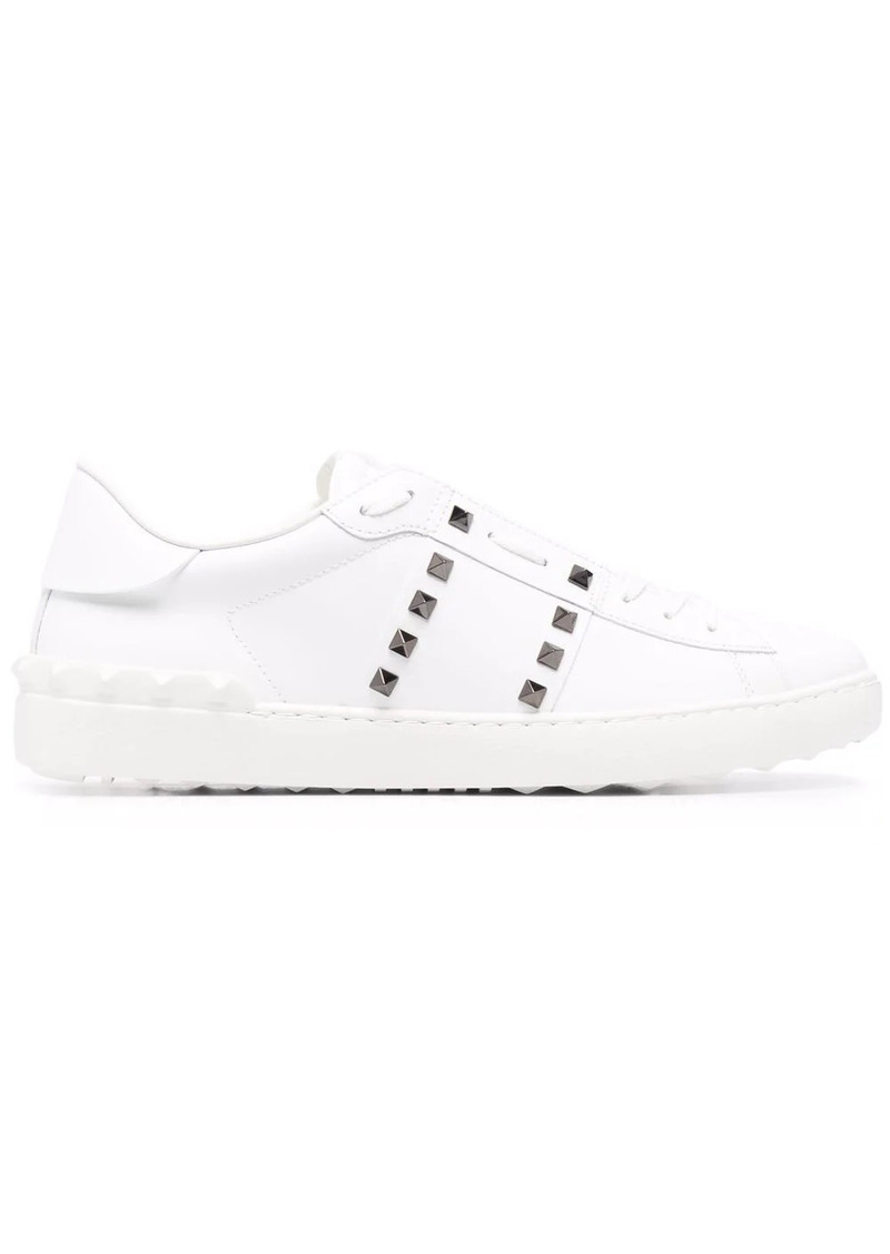 Valentino Rockstud Untitled leather sneakers