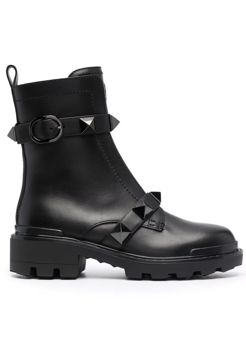 Valentino Roman Stud 40mm ankle boots