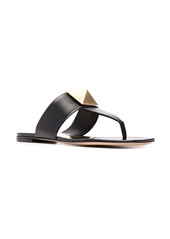 Valentino One Stud flat sandals