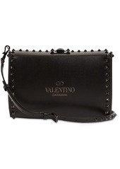 Valentino Ruthenio Studs Leather Pouch