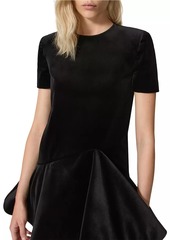 Valentino Short Velvet Dress