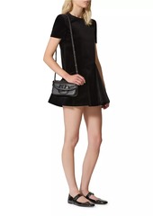 Valentino Short Velvet Dress