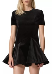 Valentino Short Velvet Dress