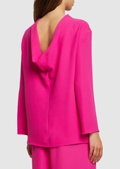 Valentino Silk Cady Couture Top