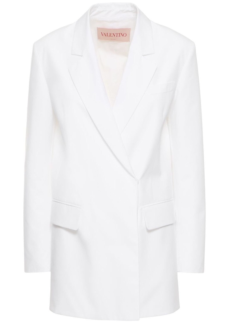 Valentino Single Breast Cotton Jacket