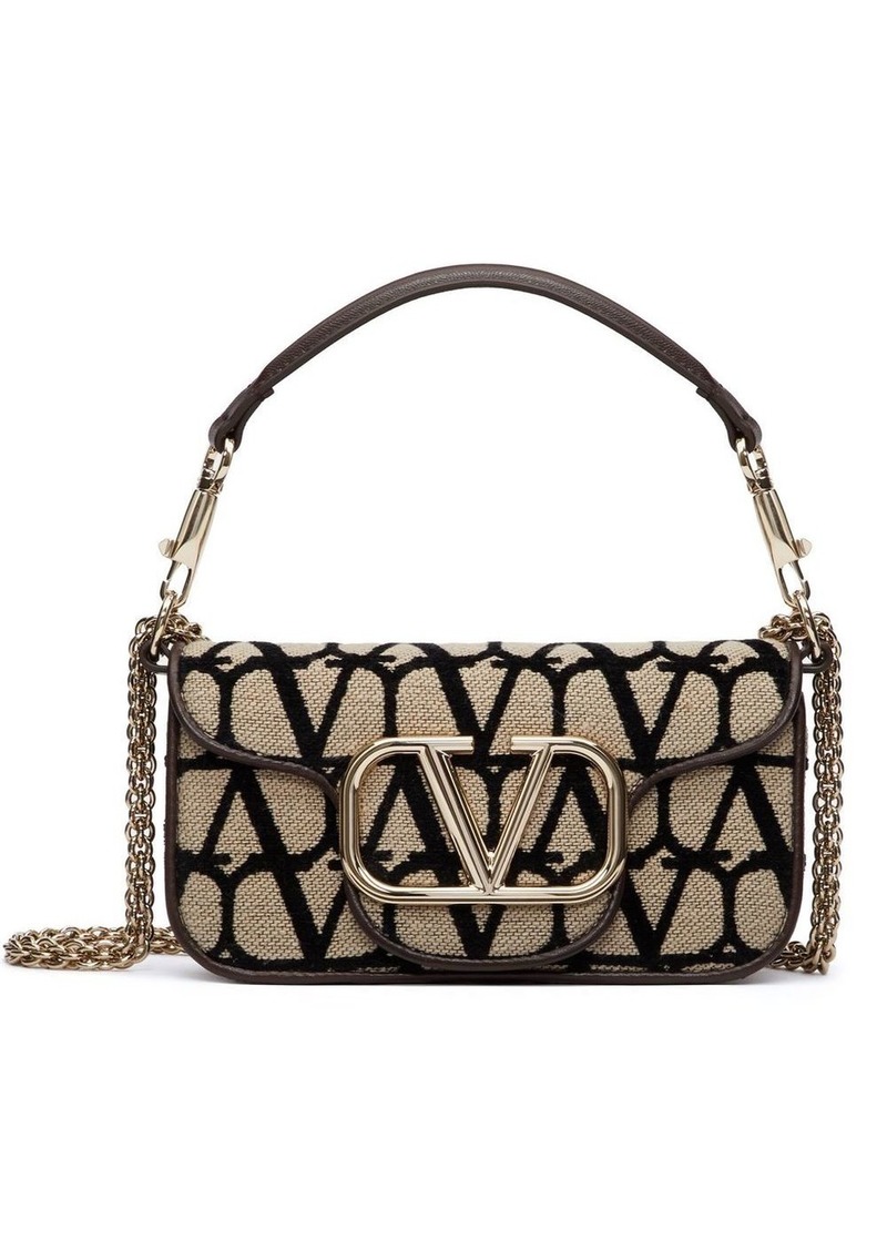 Valentino small Lòco Toile Iconographe shoulder bag