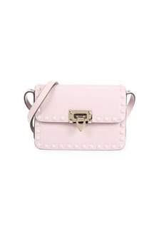 Valentino Small Rockstud Leather Shoulder Bag