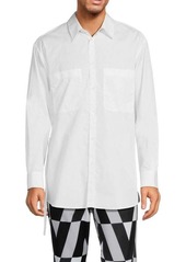 Valentino Solid Long Sleeve Shirt