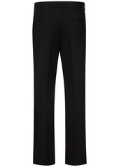 Valentino Straight Wool Tuxedo Pants