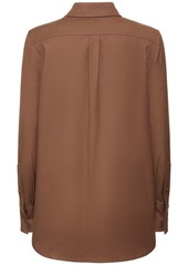 Valentino Stretch Cotton Canvas Shirt Jacket