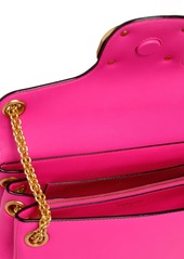 Valentino Stud & Logo Leather Shoulder Bag