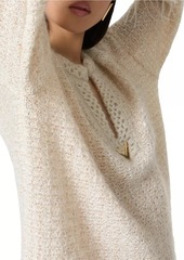 Valentino Sweater In Lurex Mohair And Sequin Thread