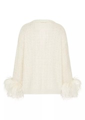Valentino Sweater In Lurex Mohair And Sequin Thread