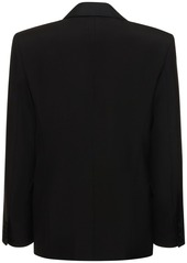 Valentino Tailored Wool Tuxedo Jacket
