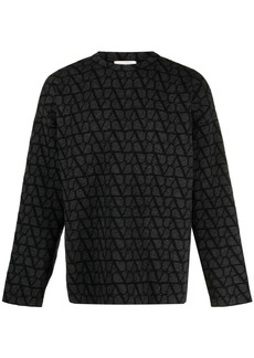 Valentino Toile Iconographe-pattern jumper