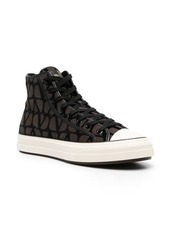 Valentino Tootaloop logo-print hi-top sneakers