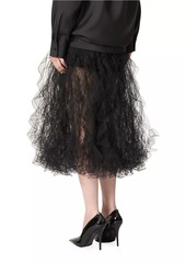 Valentino Tulle Illusione Skirt