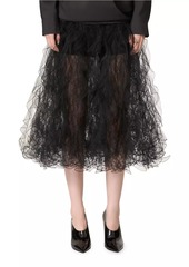 Valentino Tulle Illusione Skirt