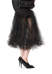 Valentino Tulle Illusione Skirt