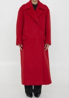 Valentino Uncoated Bouclé coat